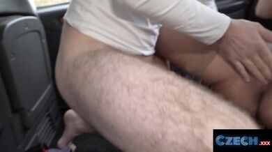 Czech XXX - Big Breasted Taxi driver wants her tits felt as she drives