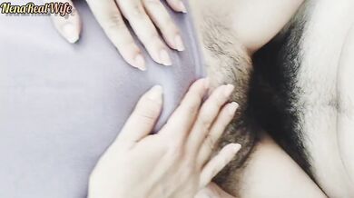 MILF Amateur Wife fucking POV gets a big Cum On Pussy #4