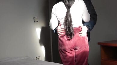 I Wanted To Fuck The Delivery's Dick Before My Husband Comes Home, But He Cums Inside (REAL)
