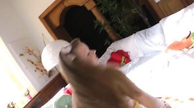 First anal casting of a teen cutie