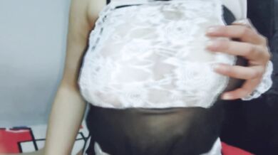 Innocent Step Sister still lets him FUCK her Tight Pussy after she cleaning the house - Cattly Angel