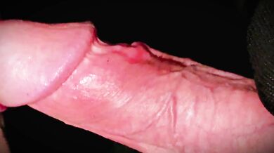 I'm giving oral sex to an unknown man and he's ejaculating in my mouth.