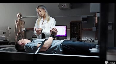 Beautiful Blonde Doctor Gets Used and Begs For Cock - Freeze Time Stop Sex Creampie