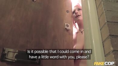 Fake Cop - British Policeman Meets American Anal Sex Queen
