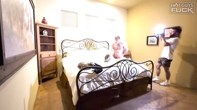 Body of a Gladiator Fucks Hot Horny Blonde