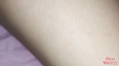 Playing between the sheets with my stepsister