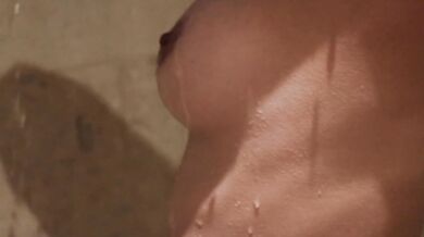 I record my student while she is in the shower, hot latina mexican in the bathroom