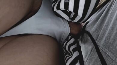 Stranger Slide his Hand In Her Panties on Crowded Bus. Stranger's Dirty Fantasy