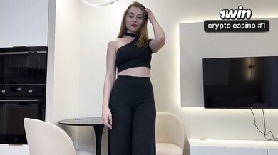 "She's Perfection In Tight Black Leggings" - MILF Stepmom Fucked After Family Dinner