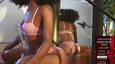 Your Ebony Step Sis Gives You Jerk Off Instruction