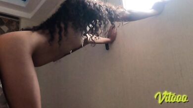 Beautiful girl having sex with her friend´s boyfriend