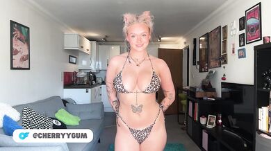 *NUDE TEEN* Bikini Try On Haul with MASSIVE TITS
