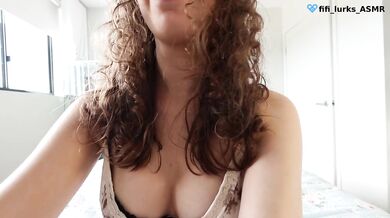 Horny SFW POV RP ASMR into topless ASMR & I get naughty