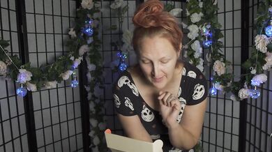 Big Boobs Red Head Lingerie Try On Haul! Color Green!