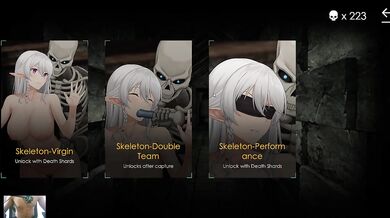 SHE IS BEING FUCKED BY A SKELLETON - ESCAPE DUNGEON 2