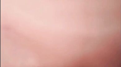 She rubs her pink pussy on my cock until she makes me cum!