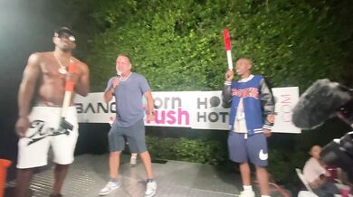 Bang! Wet T-Shirt Contest at PornCrush Pool Party with Blake Blossom, Summer Vixen, Rissa May