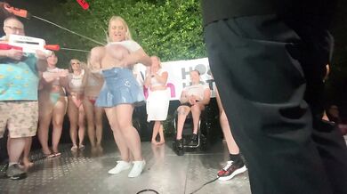 Bang! Wet T-Shirt Contest at PornCrush Pool Party with Blake Blossom, Summer Vixen, Rissa May