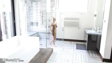 NANNYSPY Bella Rose Gets Punished By Boss After Stealing Dildo