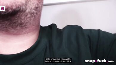 Naughty Hookup: French Fat Man has hot sex date with Horny Blonde Babe
