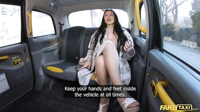 Fake Taxi - Big tits teen goth Sexy Nala pays with sex fast hard fuck rough sex sloppy blowjob