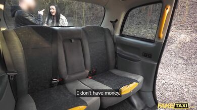 Fake Taxi - Big tits teen goth Sexy Nala pays with sex fast hard fuck rough sex sloppy blowjob