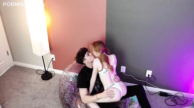 Gamer Girl Plays With Her Boyfriend's Joystick On Her Livestream - Madi Collins
