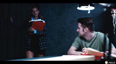Detective Agatha Vega Face Fucked while the Time is Frozen Slutty Latina Cum in Mouth Freeze Fetish