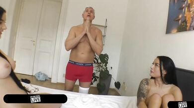 Squirting Hotwife Maddy Black & Lady Gang Out Of Control Creampie Orgy – Immoral Live 4k