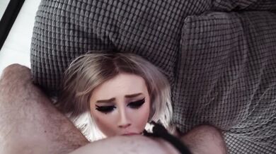 Hardcore Mouth Fuck Ends With Cumshot On Face