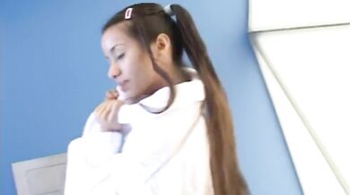 Little Lupe touching herself finger banging her pussy