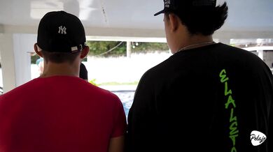 Dumd milf gets a job as a pool attendant, boss finds her big tits; fucks her pussy until she squirts