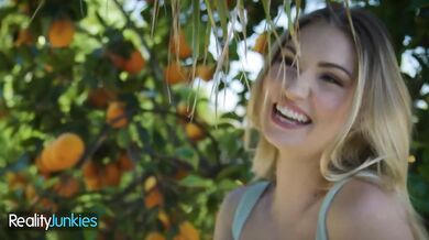 REALITYJUNKIES - Blonde Cutie Takes Things Further With Her Older Lover And Gets Filled To The Brim
