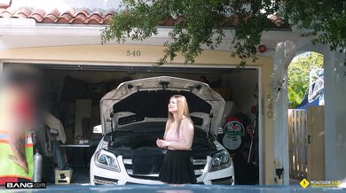 Roadside XXX - Harlow West’s College Body Used And Covered In Cum