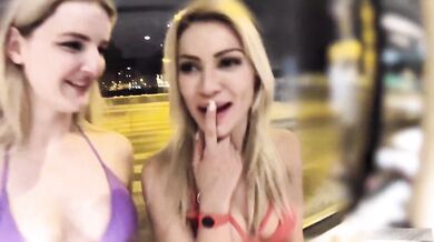 Lady Gang And Maddy Black's Tits Bounce In Wild Orgy With Dean!