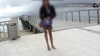 cute 19 year photo model first nude casting video