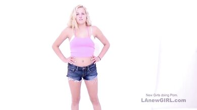 Beautiful Blonde Model