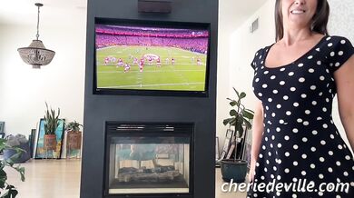 POV: Stepmom Bounces On It During the Big Game