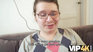 VIP4K. Unlucky man can only watch three beauties licking each other pussies