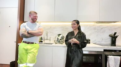 Yasmina Khan Asks Workman to Cheat on Girlfriend and Film a Sextape with Huge Facial for Her Pages