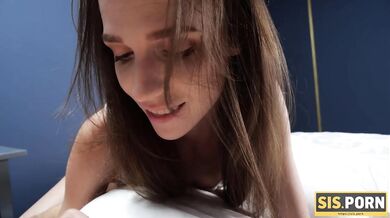 SISPORN. Stepbro turns into the lover for cutie stepsister Nelya Smalls
