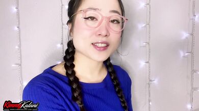 POV ASMR - Asian Coworker Sucks BBC at Work Party - Cheating BJ