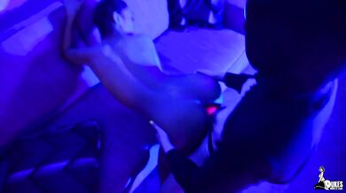 SARAH LACE gets her pussy dominated by the PURGER