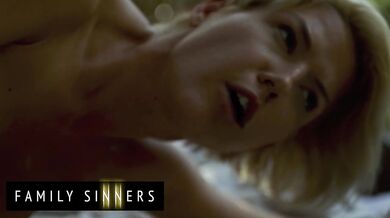 FAMILY SINNERS - Kit Mercer Is A Naughty Milf That Loves Sucking Her Stepson Van's Cock