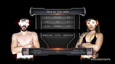 Vanessa Vega vs Peter King - Ring Veteran Vanessa Tries To Seduce Her Way to Victory