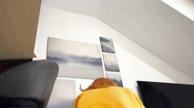 Hot redhead amateur college girl comes for a fashion try on haul turns into a porn casting