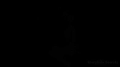 GloryholeSecrets - Big Tittied Brunette Milf Eats Cum From Cock At Gloryhole