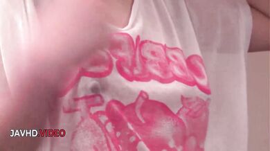 Risa Shimizu, Wild Asian Girl, Takes a Creampie On Camera!