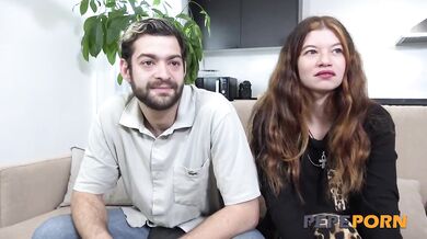 Another young couple making their porn debut! Amazing Cloe and her boyfriend