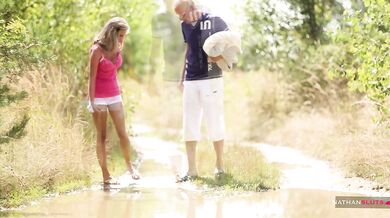 Risqué Quickie By The River For Tracy Love - 4K teaser